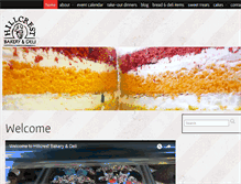 Tablet Screenshot of hillcrestbakeryanddeli.ca